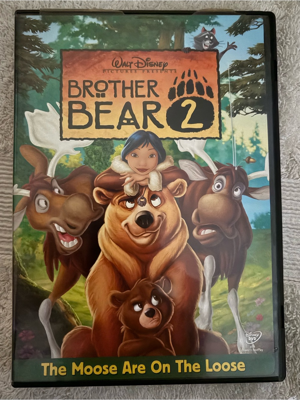 Disney Brother Bear 2 Poster Print - Brown, Green, Blue
